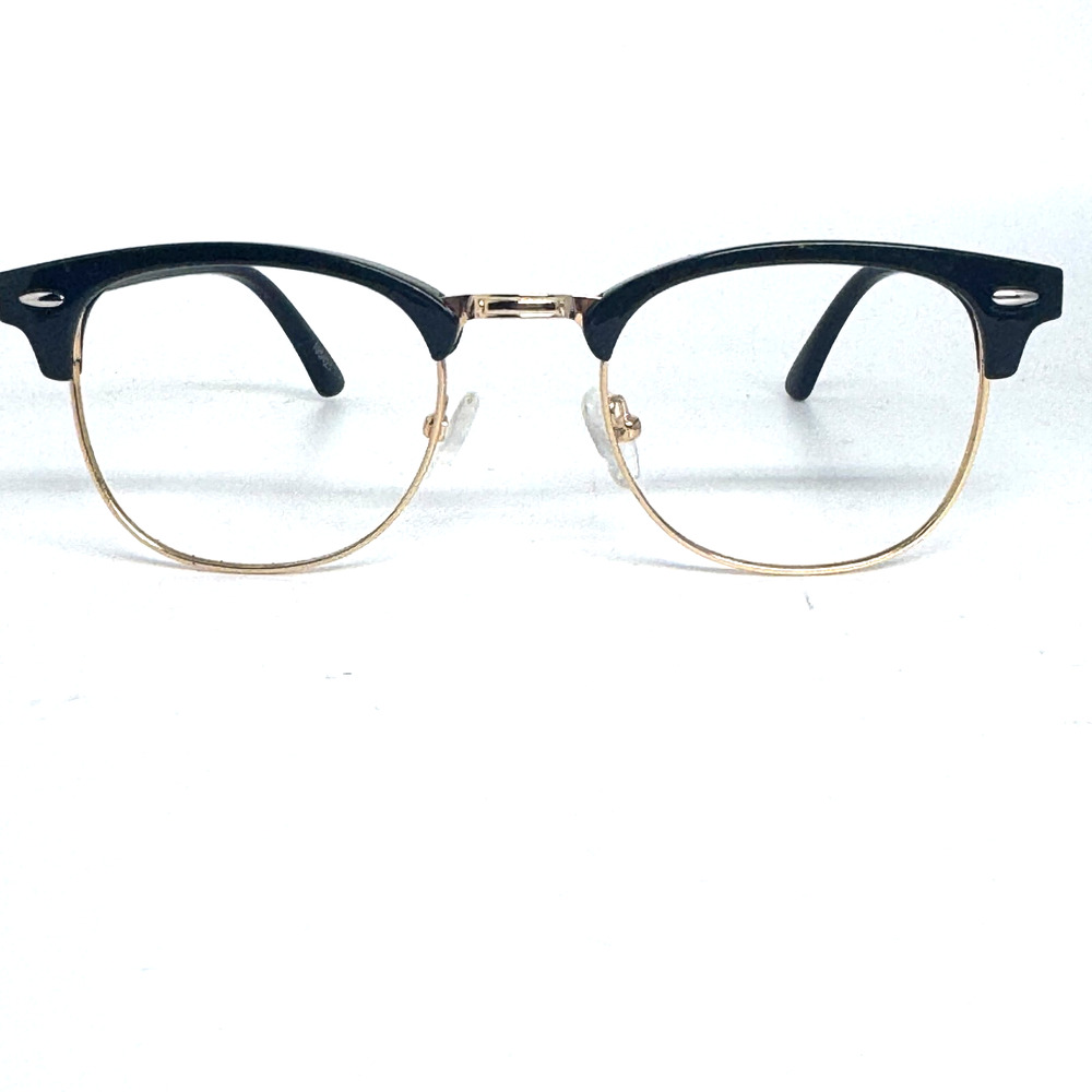 ZENNI Eyeglass Frames‎ 195421 Color Black/Gold H17200